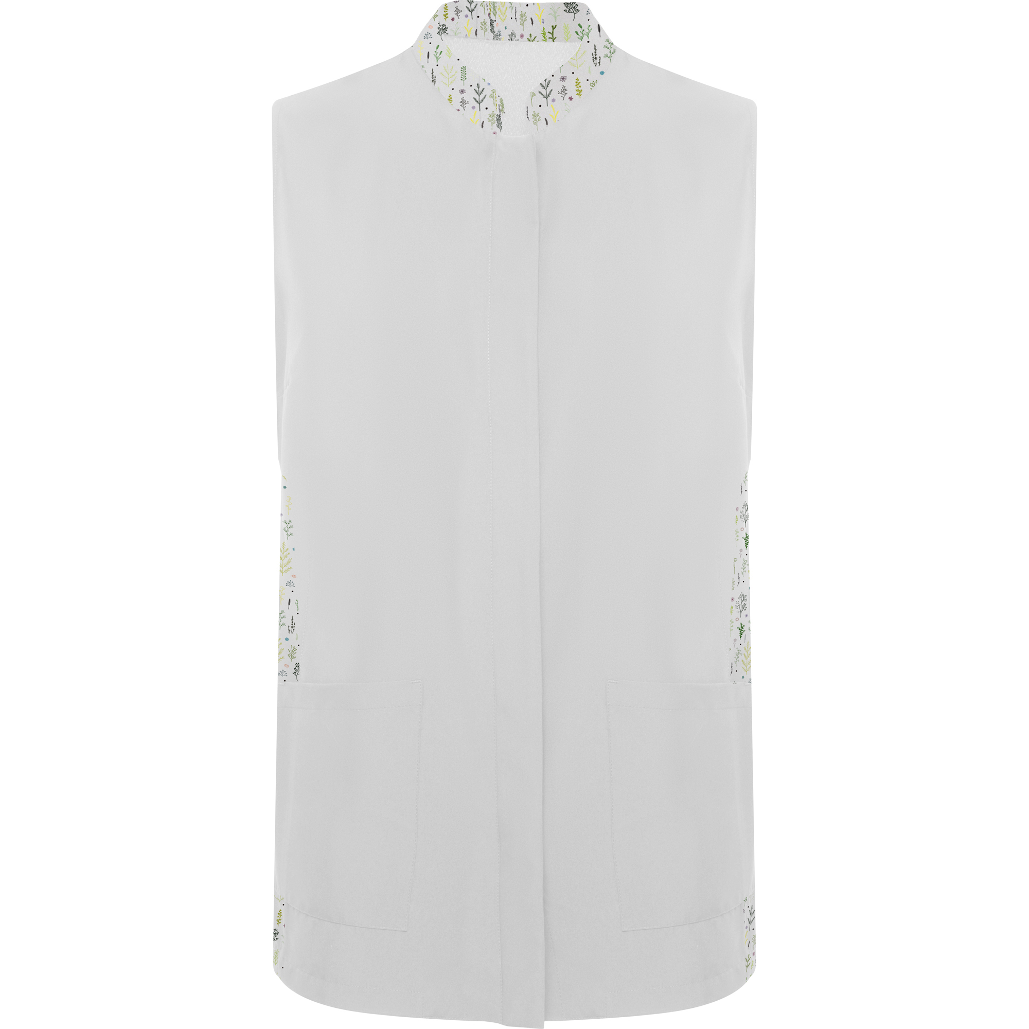 BLANCO/PRINT BOTANICO