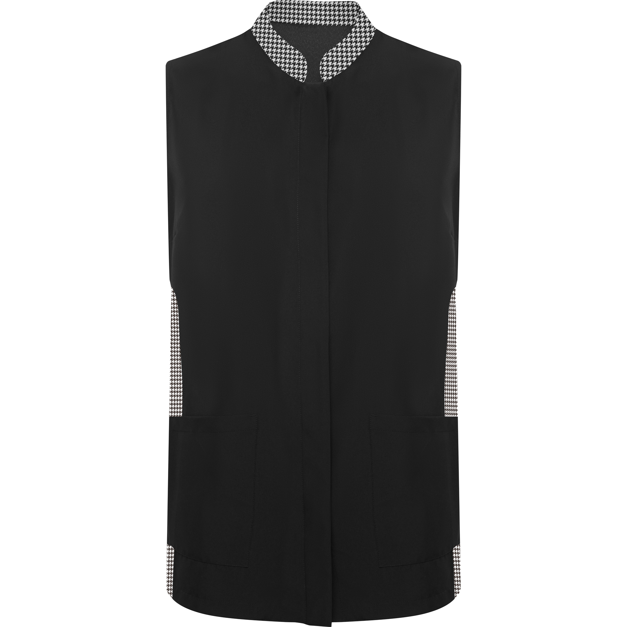 NEGRO/ PRINT PATA DE GALLO BN