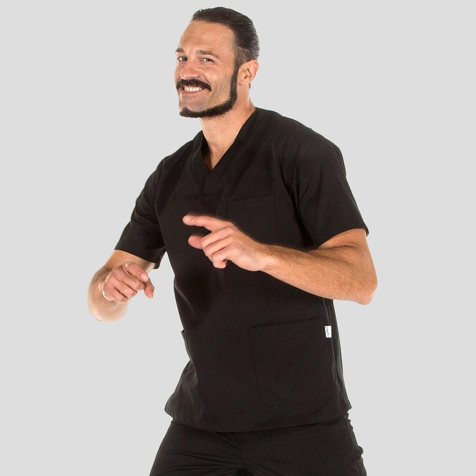 BLUSA SANITARIO UNISEX PICO COLORES