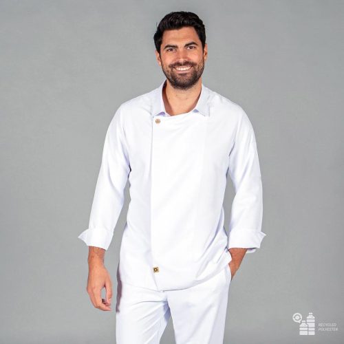 CHAQUETA COCINA UNISEX ARIAS MICROFIBRA