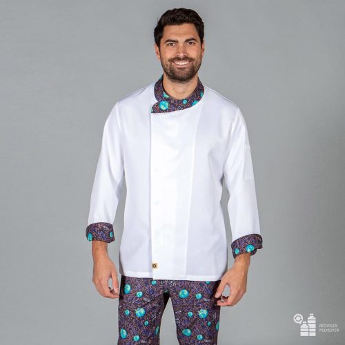 CHAQUETA COCINA UNISEX PLANET MICROFIBRA