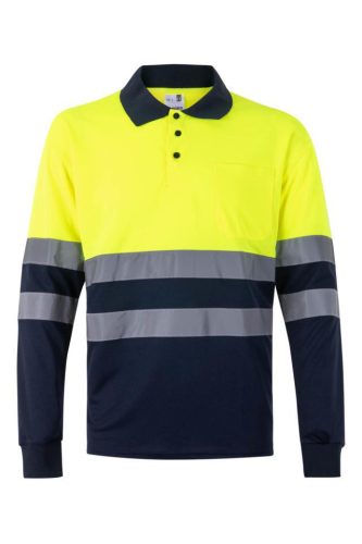 POLO BICOLOR ML AV 305507