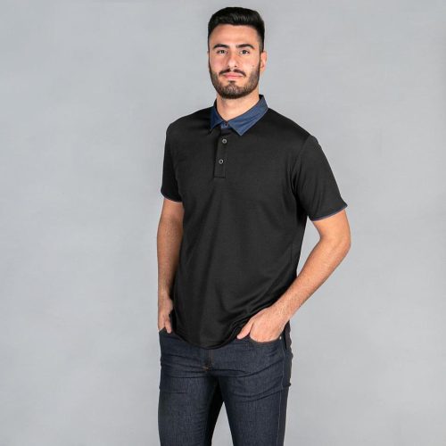 POLO HOMBRE CUELLO CAMISERO TEJANO  REDLINE